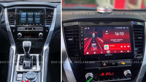 Màn hình DVD Android xe Mitsubishi Triton 2020 - nay | Gotech GT10 Pro